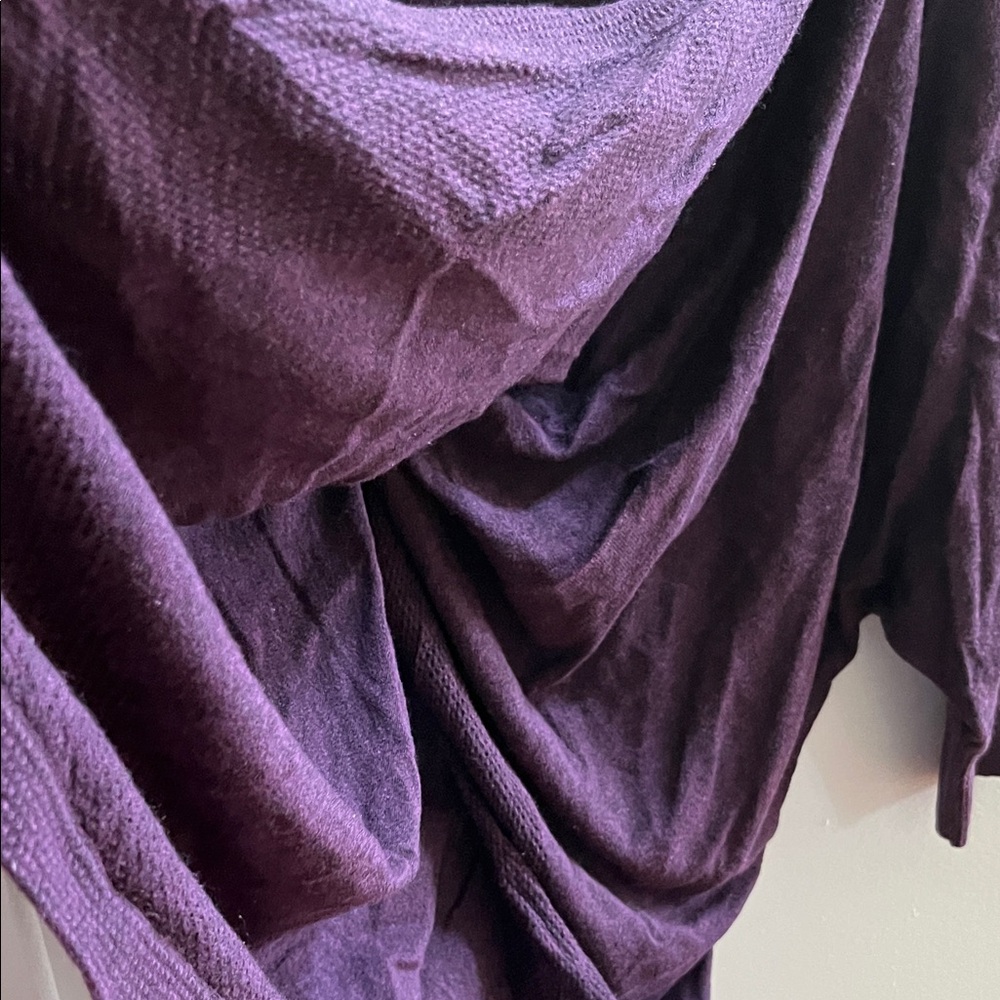 4 / $15 Victoria's Secret Deep Purple Knit Top - Picture 6 of 10